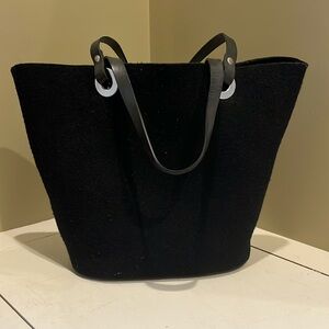 Wool tote bag from Banana Republic